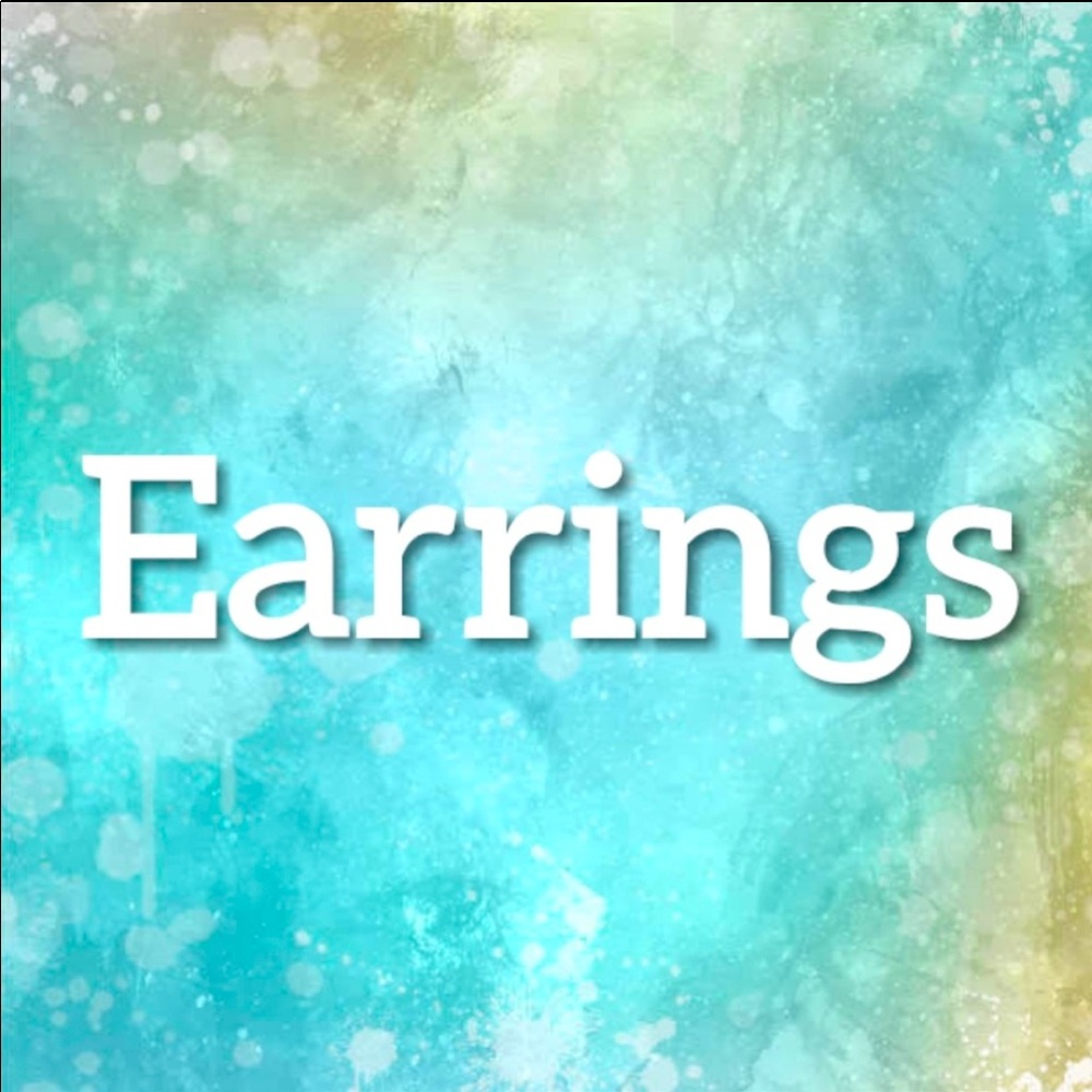 NEW 925 STAMPED STERLING SILVER CZ EARRINGS